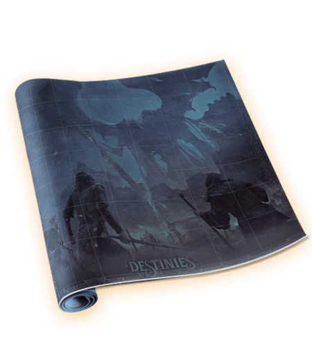 Destinies: Large Stitched Neoprene World Mat