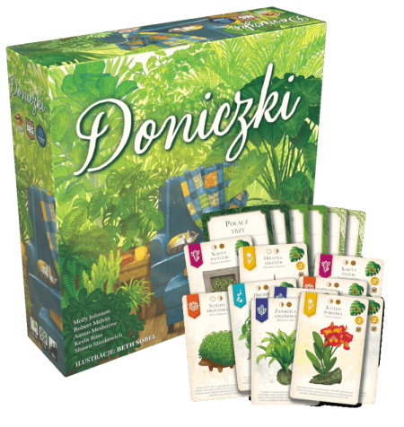Doniczki + karty promo zestaw